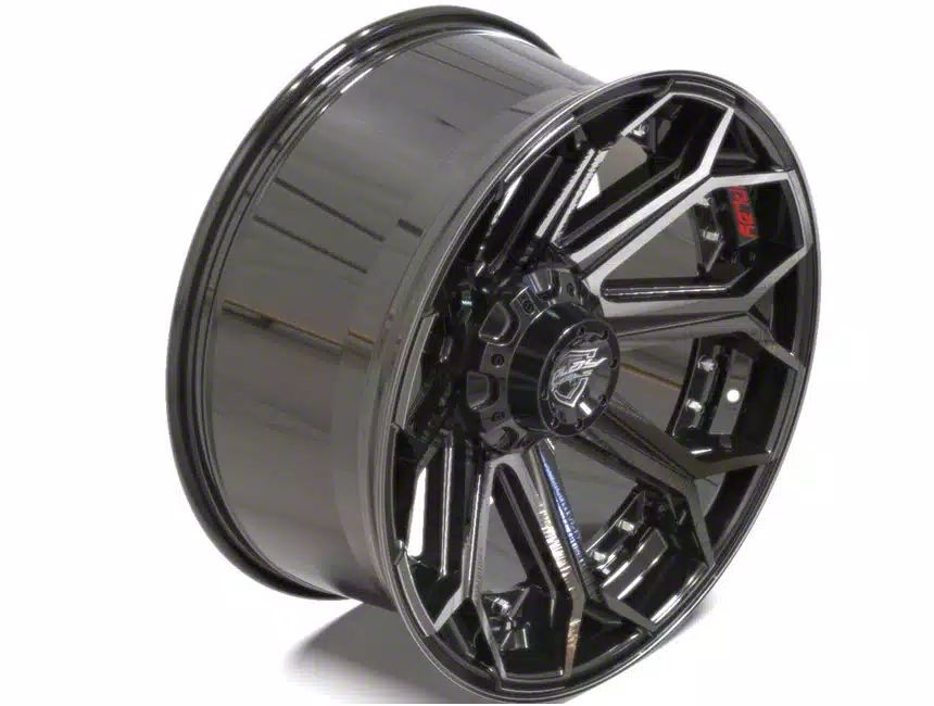 4Play Sierra 2500 4P80R Gloss Black with Brushed Face 8-Lug
