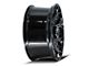 4Play 4P83 Brushed Black 6-Lug Wheel; 20x9; 0mm Offset (19-24 Silverado 1500)