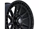 4Play 4PS12 Satin Black 6-Lug Wheel; 22x9; 0mm Offset (19-24 Silverado 1500)
