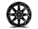 4Play 4P80R Brushed Black 8-Lug Wheel; 20x10; -24mm Offset (17-22 F-250 Super Duty)