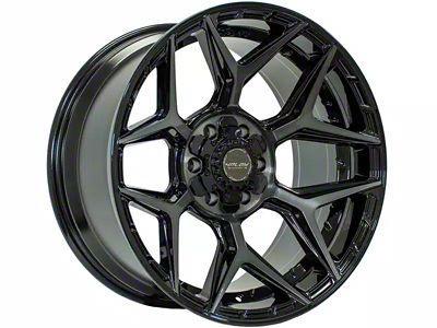 4Play 4P06 Brushed Black 6-Lug Wheel; 20x10; -18mm Offset (21-25 Tahoe)