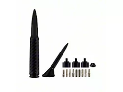 50 Caliber Replica Antenna; Black Carbon Fiber Wrap (Universal; Some Adaptation May Be Required)