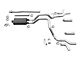 Dual Exhaust System with Polished Tips; Side/Rear Exit (11-14 5.0L F-150)