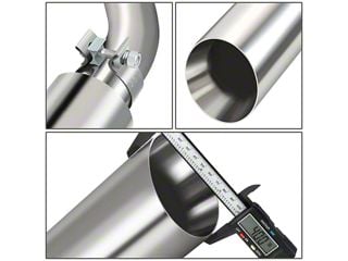 Stainless Steel 2.5 Dual Exhaust Muffler System 11-14 Ford F150 3.5L EcoBoost Stainless Steel 2.5 Dual Exhaust Muffler System 11-14 Ford F150 3.5L EcoBoost