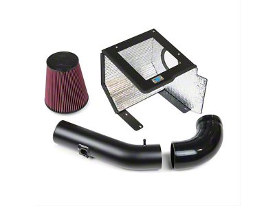 Cold Air Inductions Cold Air Intake; Textured Black (07-08 5.3L Silverado 1500)