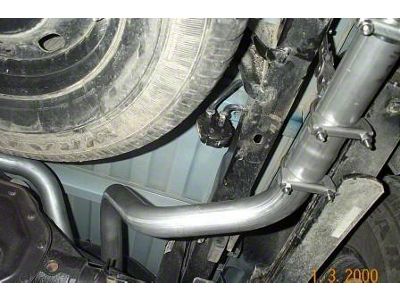 Stainless Deep-Tone Dual Exhaust System with Stainless Angle Tips; Rear Exit (02-03 5.9L RAM 1500)