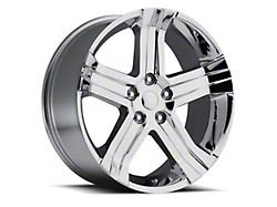 RT Replica Chrome 5-Lug Wheel; 22x9; 20mm Offset (94-01 RAM 1500)