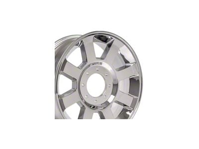 OE 8-Spoke Style Chrome 8-Lug Wheel; 20x8; 40mm Offset (99-07 F-250 Super Duty)