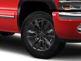 CA91 Gloss Black 6-Lug Wheel; 20x9; 28mm Offset (99-06 Sierra 1500)