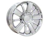CV77 Chrome 6-Lug Wheel; 20x9; 27mm Offset (99-06 Sierra 1500)