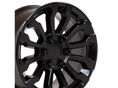 CV35 Black 6-Lug Wheel; 18x8.5; 24mm Offset (99-06 Silverado 1500)