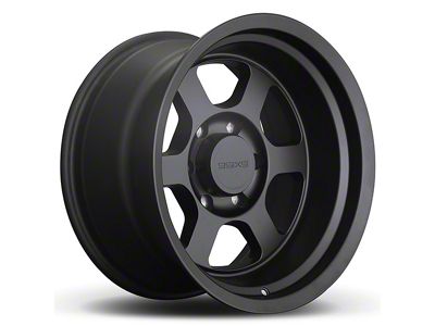 9Six9 Wheels SIX-1 Deep Matte Black 6-Lug Wheel; 17x9; -36mm Offset (07-13 Sierra 1500)