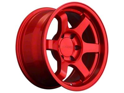 9Six9 Wheels SIX-1 Truck/SUV Candy Apple Red 6-Lug Wheel; 17x8.5; -10mm Offset (99-06 Silverado 1500)