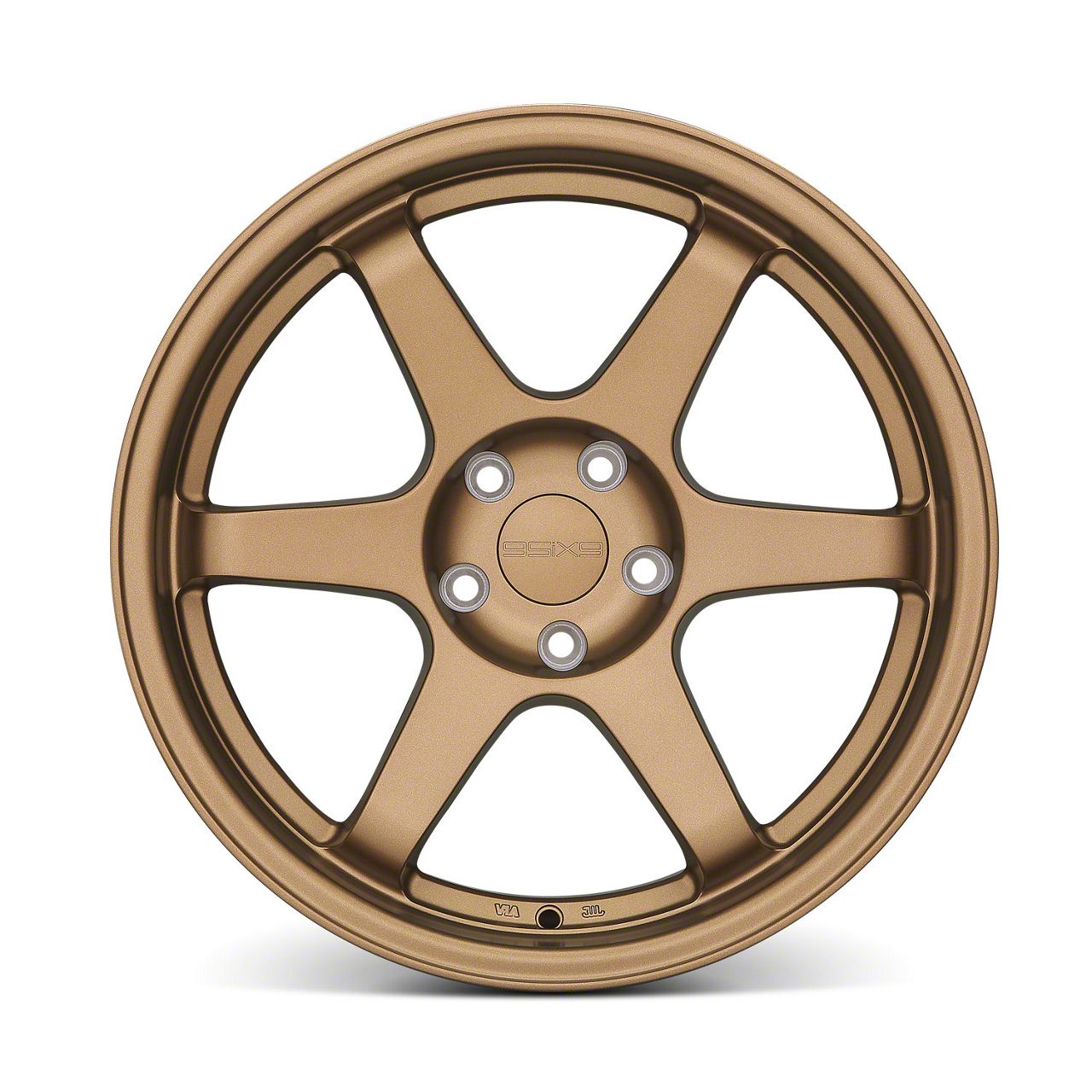 9Six9 Wheels Dakota SIX-1 Matte Bronze 5-Lug Wheel; 17x9; 35mm