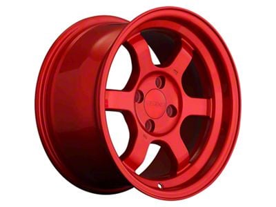 9Six9 Wheels SIX-1 Deep Candy Apple Red 6-Lug Wheel; 17x8.5; -10mm Offset (19-23 Ranger)
