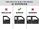 Platinum 4-Inch Wheel-to-Wheel Oval Side Step Bars; Black (15-23 F-150 SuperCab w/ 6-1/2-Foot Bed)