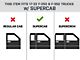 4-Inch iStep Running Boards; Hairline Silver (17-24 F-350 Super Duty SuperCab)
