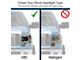 Ford Factory Replacement HID Headlight; Black Housing; Clear Lens; Passenger Side (13-14 F-150 w/ Factory Projector/HID Headlights)