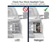 Switchback Light Bar Projector Headlights; Chrome Housing; Clear Lens (17-19 F-250 Super Duty w/ Factory Halogen Headlights)
