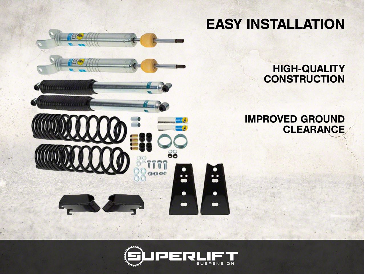 SuperLift RAM 1500 2-Inch Suspension Lift Kit 4600 (09-18