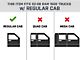 E-Series 3-Inch Nerf Side Step Bars; Stainless Steel (02-08 RAM 1500 Regular Cab)