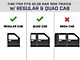 Iron Cross Automotive HD Side Step Bars; Gloss Black (02-08 RAM 1500 Regular Cab, Quad Cab)