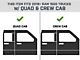 O-Mega II 6-Inch Oval Side Step Bars without Mounting Brackets; Silver (02-18 RAM 1500 Regular Cab w/ 6.4-Foot Box; 02-24 RAM 1500 Quad Cab, Crew Cab)