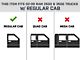 Iron Cross Automotive 3-Inch Round Tube Cab Length Side Step Bars; Matte Black (03-09 RAM 2500 Regular Cab)