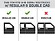 Iron Cross Automotive HD Side Step Bars; Gloss Black (14-18 Sierra 1500 Regular Cab, Double Cab)