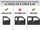N-Fab Cab Length Nerf Side Step Bars; Textured Black (99-06 Silverado 1500 Regular Cab, Crew Cab)