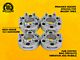 Supreme Suspensions 2-Inch Pro Billet Hub and Wheel Centric Wheel Spacers; Silver; Set of Four (04-14 F-150)