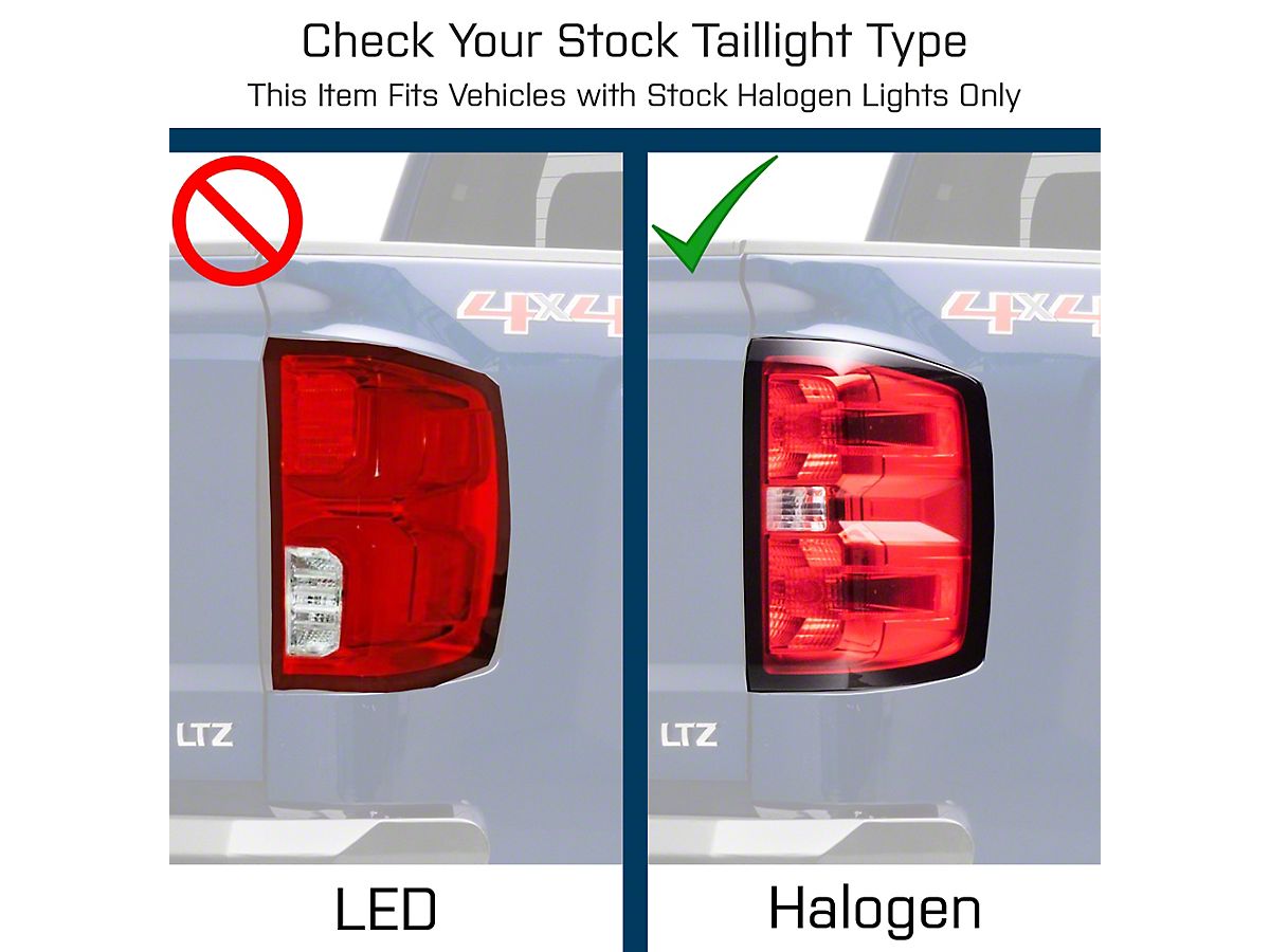 Raxiom Axial Series LED Tail Lights; Black Housing; Smoked Lens (07-13 Silverado 1500)