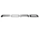F-O-R-D Tailgate Letters; Brushed (17-18 F-150 Raptor w/ Tailgate Applique)