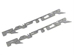15-Inch Brushed Raptor Emblems (10-14 F-150 Raptor)