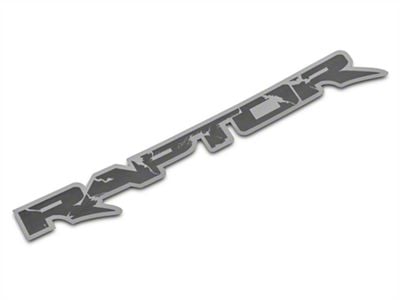 15-Inch Etched Deluxe Raptor Emblem (10-14 F-150 Raptor)