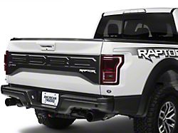 F-150 and Raptor Tailgate Badges; Polished (17-20 F-150 Raptor)
