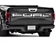 F-O-R-D Tailgate Letters; Polished (17-18 F-150 Raptor w/ Tailgate Applique)