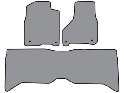 ACC Complete Cutpile Pattern Carpet Front and Rear Floor Mats (13-18 RAM 1500 Crew Cab)