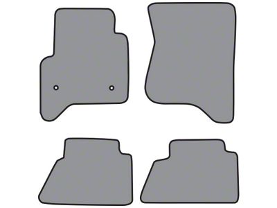 ACC Complete Cutpile Die Cut Carpet Front and Rear Floor Mats (14-18 Sierra 1500 Crew Cab)