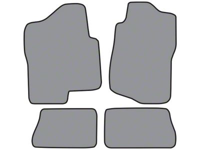 ACC Complete Cutpile Die Cut Carpet Front and Rear Floor Mats (07-13 Silverado 1500 Crew Cab)