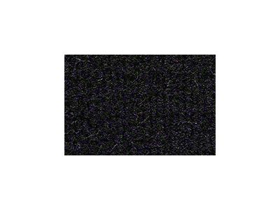 ACC Complete Cutpile Molded Carpet; Black (20-24 Silverado 2500 HD Crew Cab)