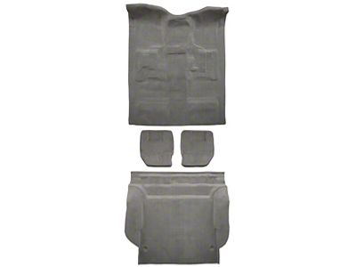 ACC Complete Cutpile Molded Carpet (07-10 Tahoe w/ 2nd Row Bucket Seat Mount Covers)