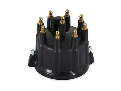 Accel Distributor Cap; HEI Style; Black (92-02 5.2L, 5.9L Dakota)