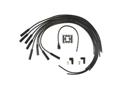 Accel Spark Plug Wire Set; 8mm; Black (1992 5.2L Dakota)