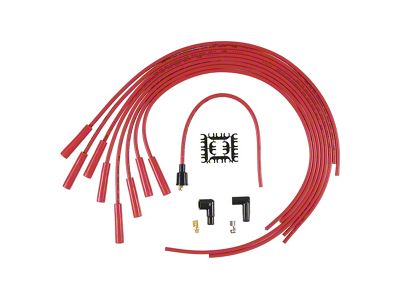 Accel Spark Plug Wire Set; 8mm; Red (1992 5.2L Dakota)