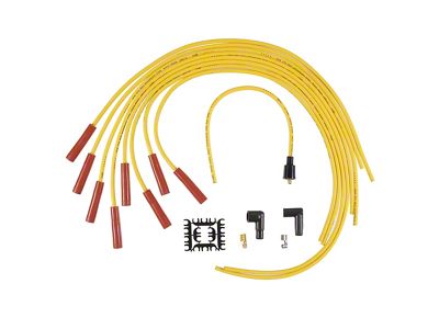 Accel Spark Plug Wire Set; 8mm; Yellow (1992 5.2L Dakota)