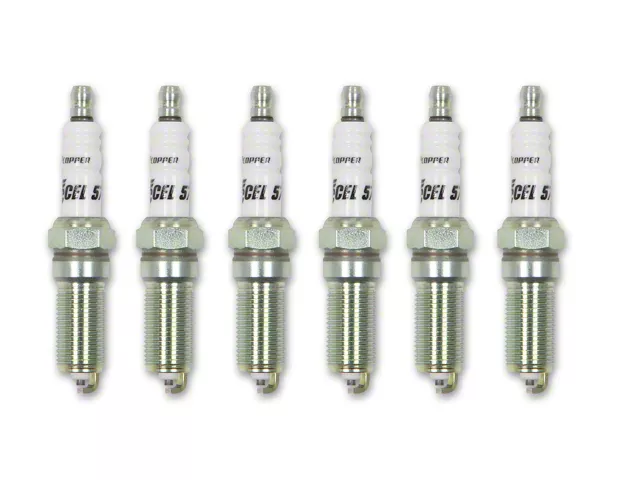 Accel HP Copper Spark Plugs; 1 Range Colder (11-24 3.5L EcoBoost F-150)