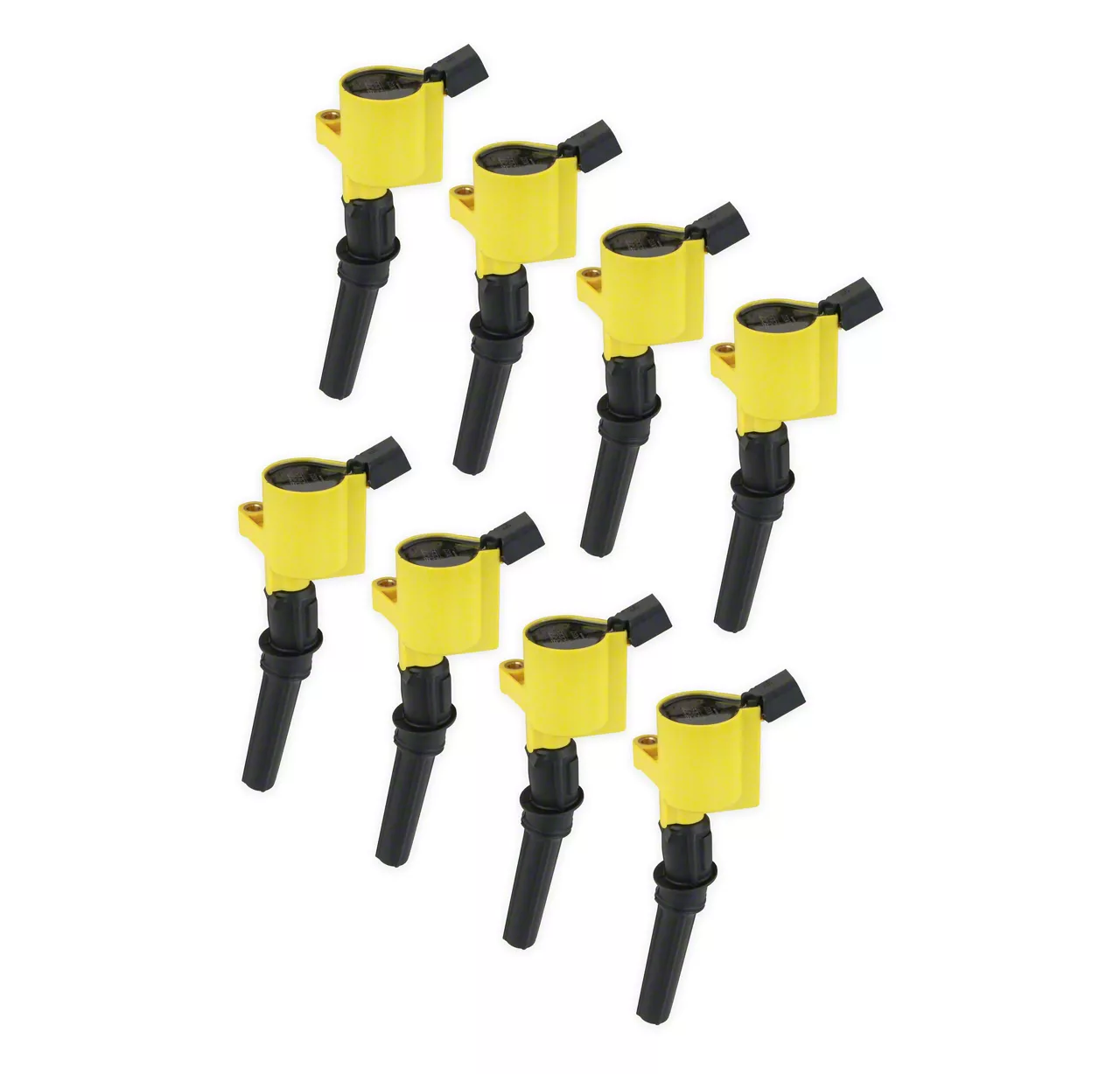 Accel F-150 SuperCoil Ignition Coils; Yellow; 8-Pack 140032-8 (98