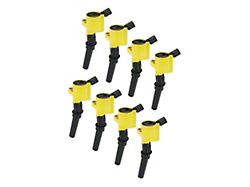 Accel SuperCoil Ignition Coils; Yellow; 8-Pack (98-08 4.6L 2V F-150; 98-03 5.4L F-150)