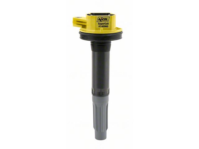Accel SuperCoil Ignition Coil; Yellow (11-Early 16 5.0L F-150)